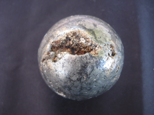 Pyrite Sphere masculine energy, manifestation, action, vitality, willpower and creativity 3527